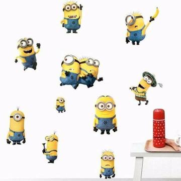 Despicable Me Mini Minions Wall Decal/Wall Stickers/Wallpaper