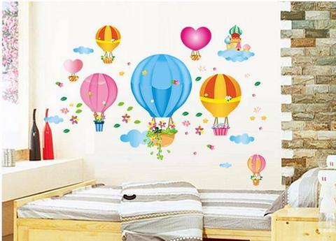 Beautiful Hot Air Balloons Wall Decal/Wall Stickers/Wallpaper
