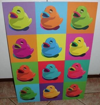 Duck Pop Art for Wall (Ikea KNISTA)