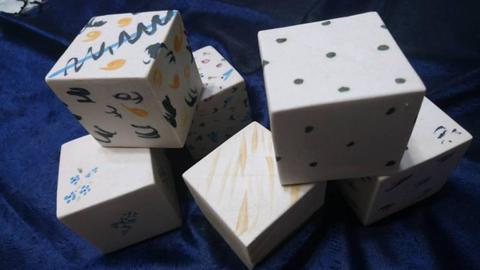 Decorative Ceramic Cubes