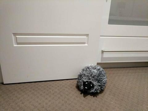Handmade hedgehog door stop