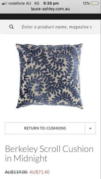 Laura Ashley cushion