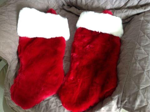 Christmas Stockings x 2 Brand New never used! $10: 00