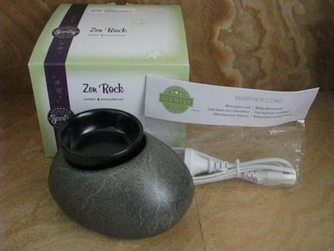 zen scentsy burner new in box