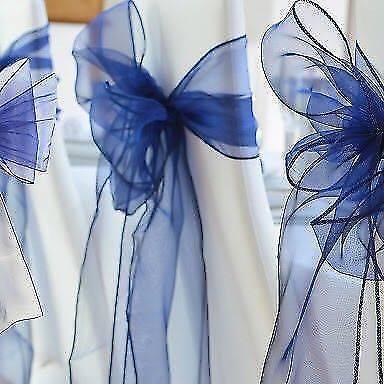 Organza Chair Sashes Table Runner Wedding Ceremony Party Décor