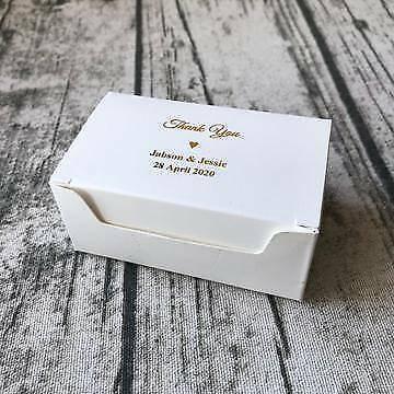 Personalised Wedding Party Baby Shower Favour Boxes and Bags