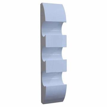 Finlay & Smith Wall Mounted Wine Holder (white colour)