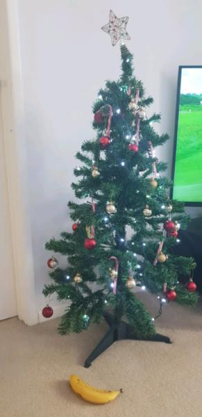Small Christmas Tree with Decorations