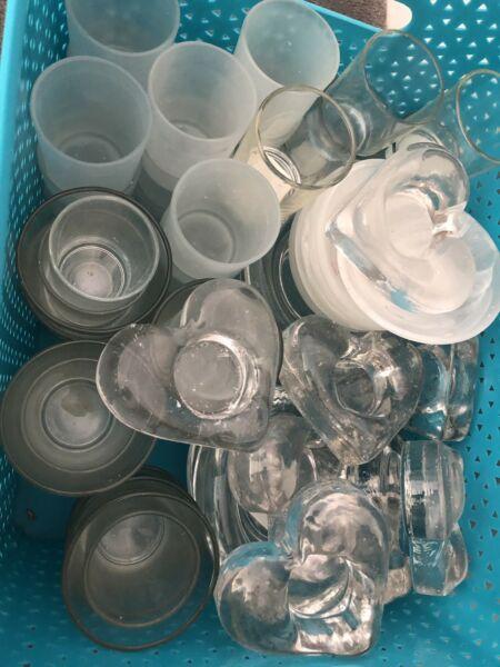 Bulk lot of candle holders