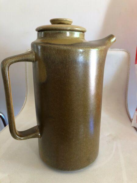 NEW Tenuka stoneware large jug teapot brown handmade rustic look