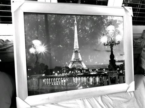 FOR SALE EIFFLE TOWER AT NIGHT PICTURE