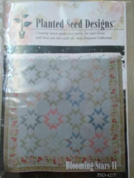 Patchwork quilt kit - Blooming Stars II