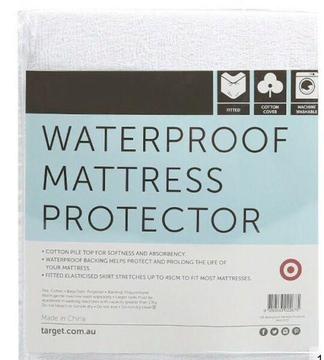 Waterproof Mattress Protector Single Bed