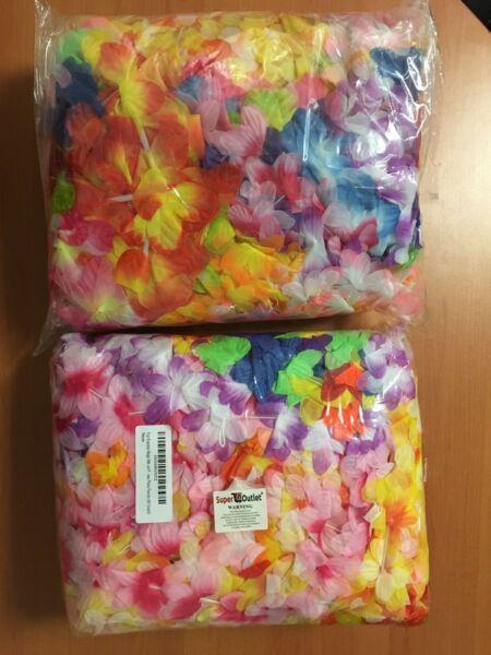 100 Mega Silk Flower Lei's