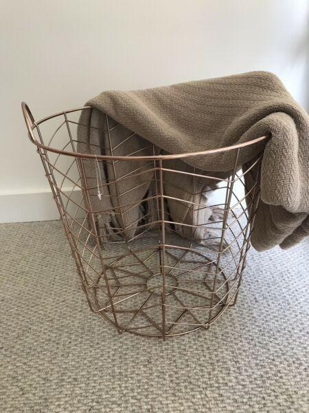 Basket - copper wire