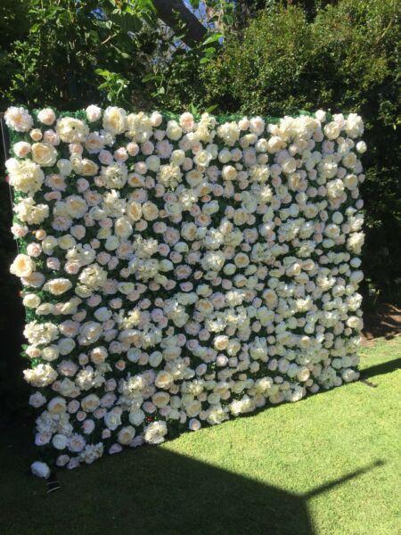 White flower wall - $150