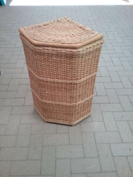Cane Wicker Laundry Basket