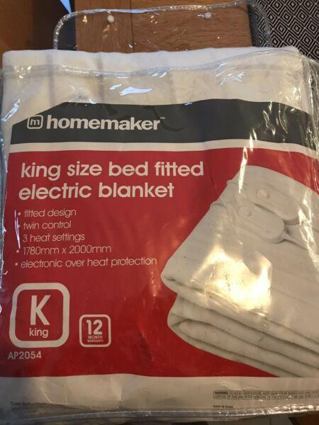 King size electric blanket