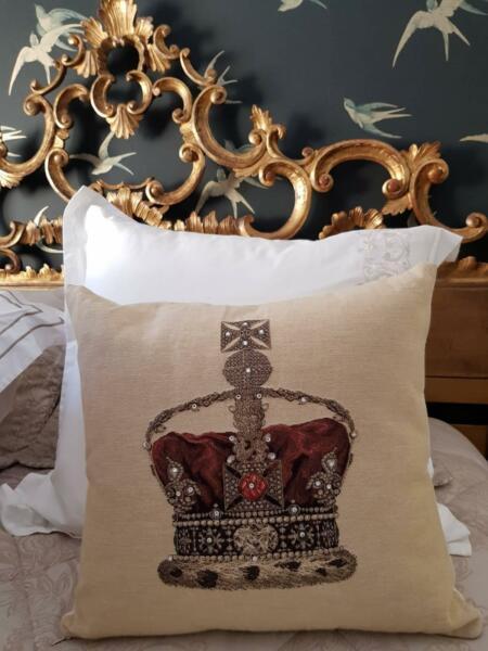 Crown Trilogy cushion