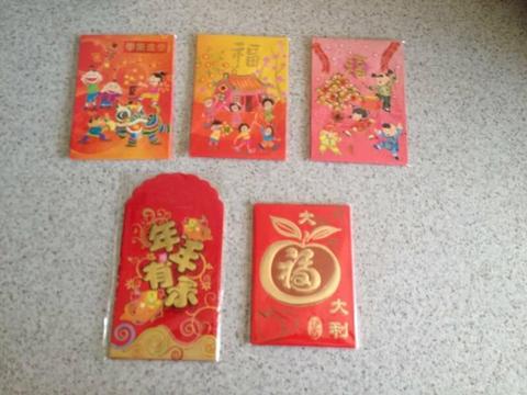Variety of Chinese New Year Red Packets *NEW*