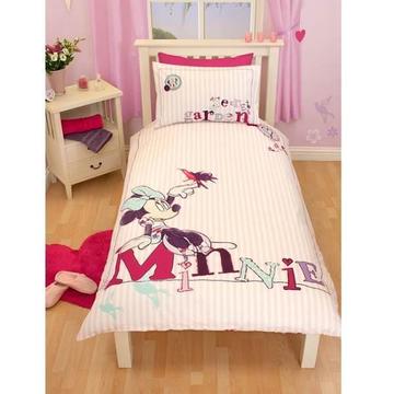 Minnie Mouse 'Hummingbird' Duvet Cover & Pillowcase Set Perth