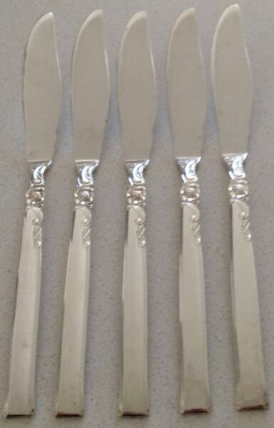 Oneida Arbour Rose Silverplate cutlery