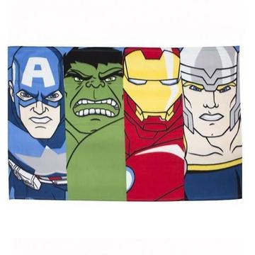 Marvel Avengers Lineup Fleece Throw Blanket Official New - Perth