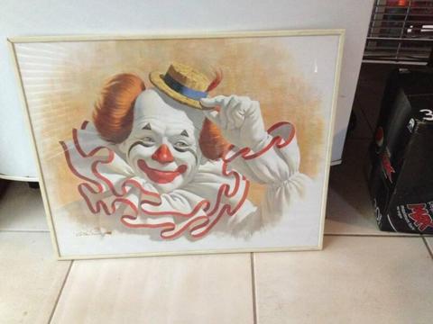 Framed Clown Pictures