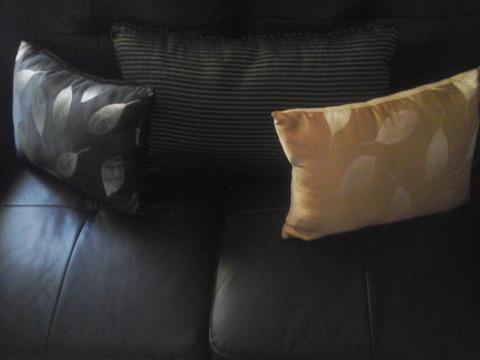 3 ASSORTED SMALL PILLOWS