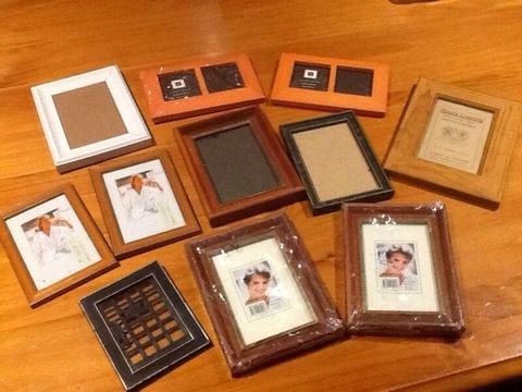 11 Photo Frames - the lot for $10