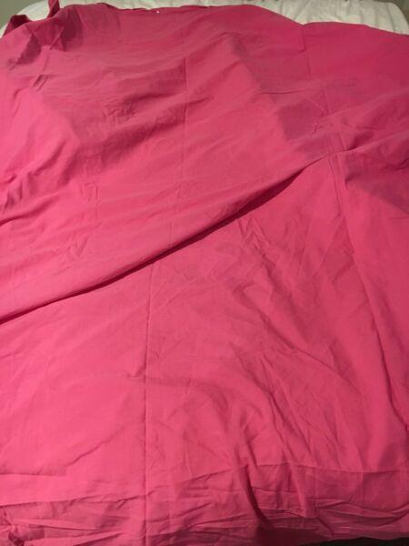 Pink King Single quilt