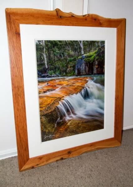 Timber picture framing