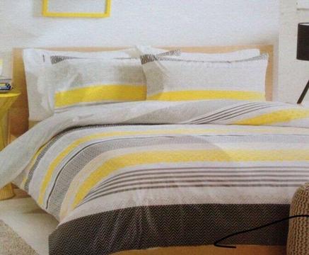 Single bed duvet cover and pillow case