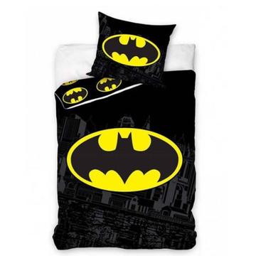 Batman Logo Cotton Quilt Cover Set Doona Bedroom 100% Cotton