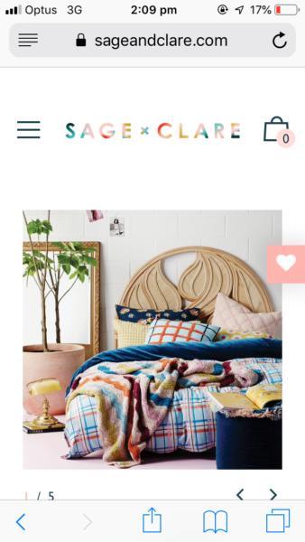 Sage and Clare quilt cover