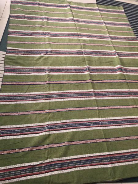 Large Mexican cotton weave tablecloth/beachrug/picnic rug
