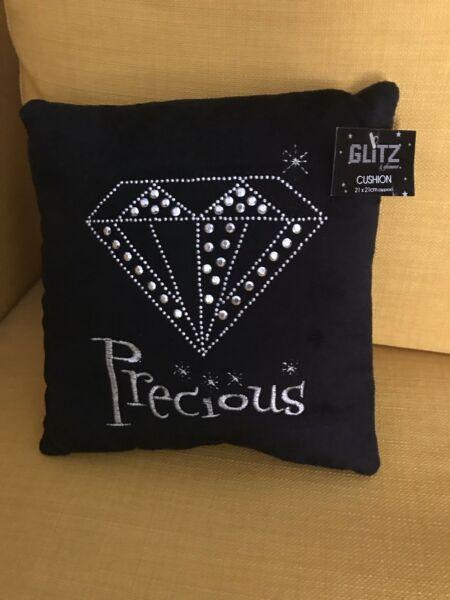 Small glitz precious cushion new with tags
