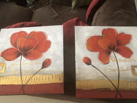 Two Canvas Painting