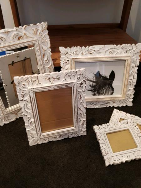 Picture frames and mirror