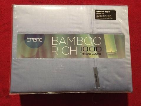2 brand new queen sheet sets - both 1000 thread count