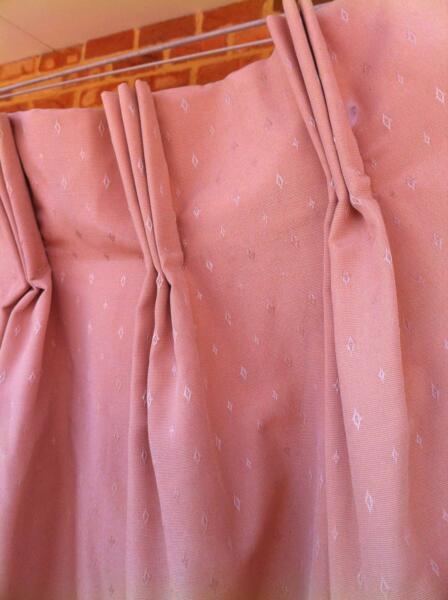 RUBBER BACKED CURTAINS IN GREAT CONDITION