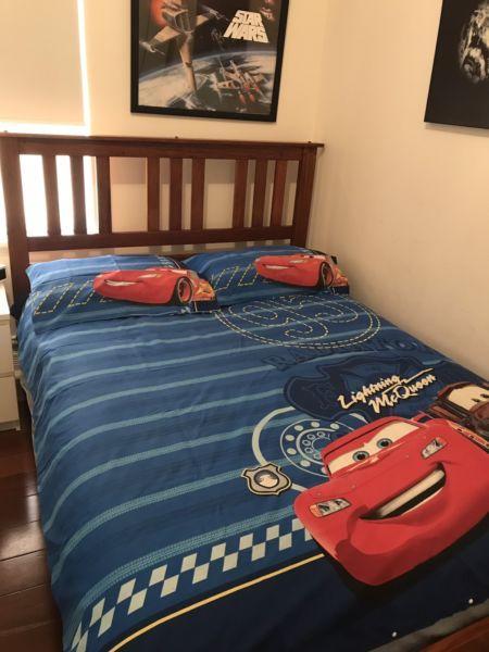 Ligtning McQueen quilt double bed