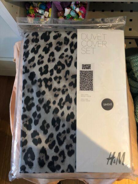H&M single quilt cover NEW