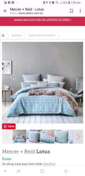 Wanted: WANTED TO BUY - Adairs Quilt Cover Set