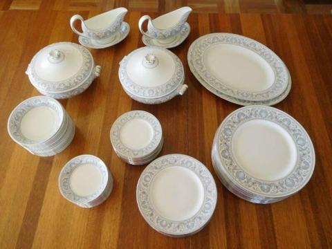 Wedgwood Bone China Dolphins Dinner Set 70 pieces R4652