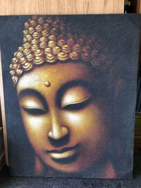 Print of Buddha on Canvas