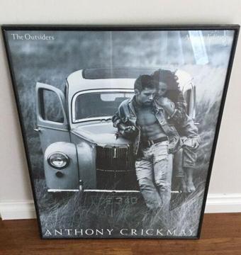 Picture framed The Outsiders by Anthony Crickmay