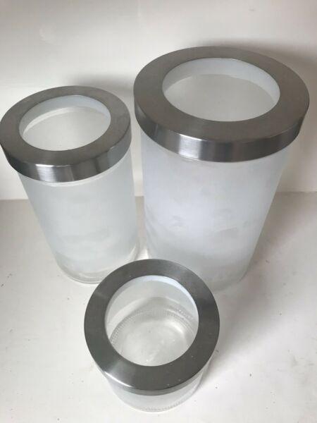 Kitchen storage jars (set of 3)