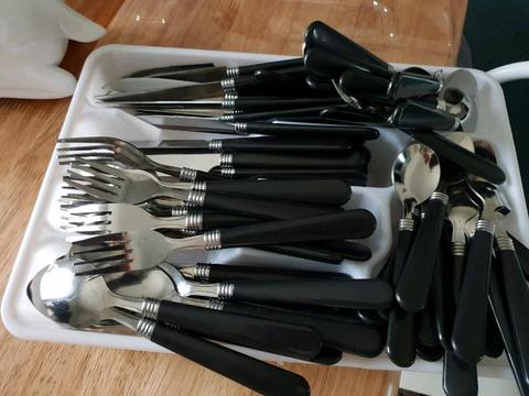 Assortment of cutlery