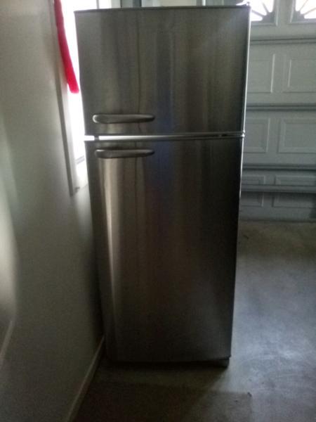 Fridge stainless steel perfect condition